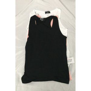 Women’s Tops Popular 21 Women’s Tank Top 3 Pack Size XL Pink /black/White